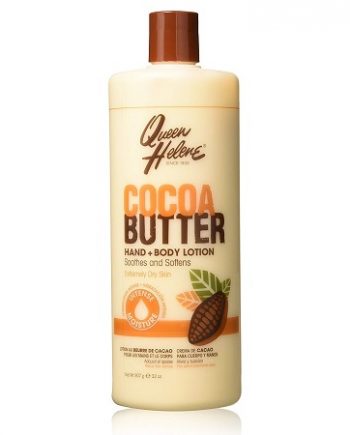 QUEEN HELENE - COCOA BUTTER HAND AND BODY LOTION, SOOTHES & SOFTENS EXTREMELY DRY SKIN INTENSE MOISTURE, 907 G / 32 OZ