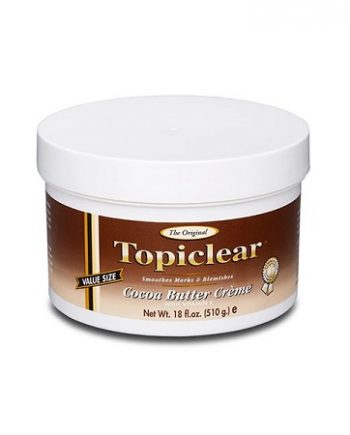 TOPICLEAR - SMOOTHES MARKS AND BLEMISHES COCOA BUTTER CRÈME WITH VITAMIN E, 18 FL.OZ / 510 G