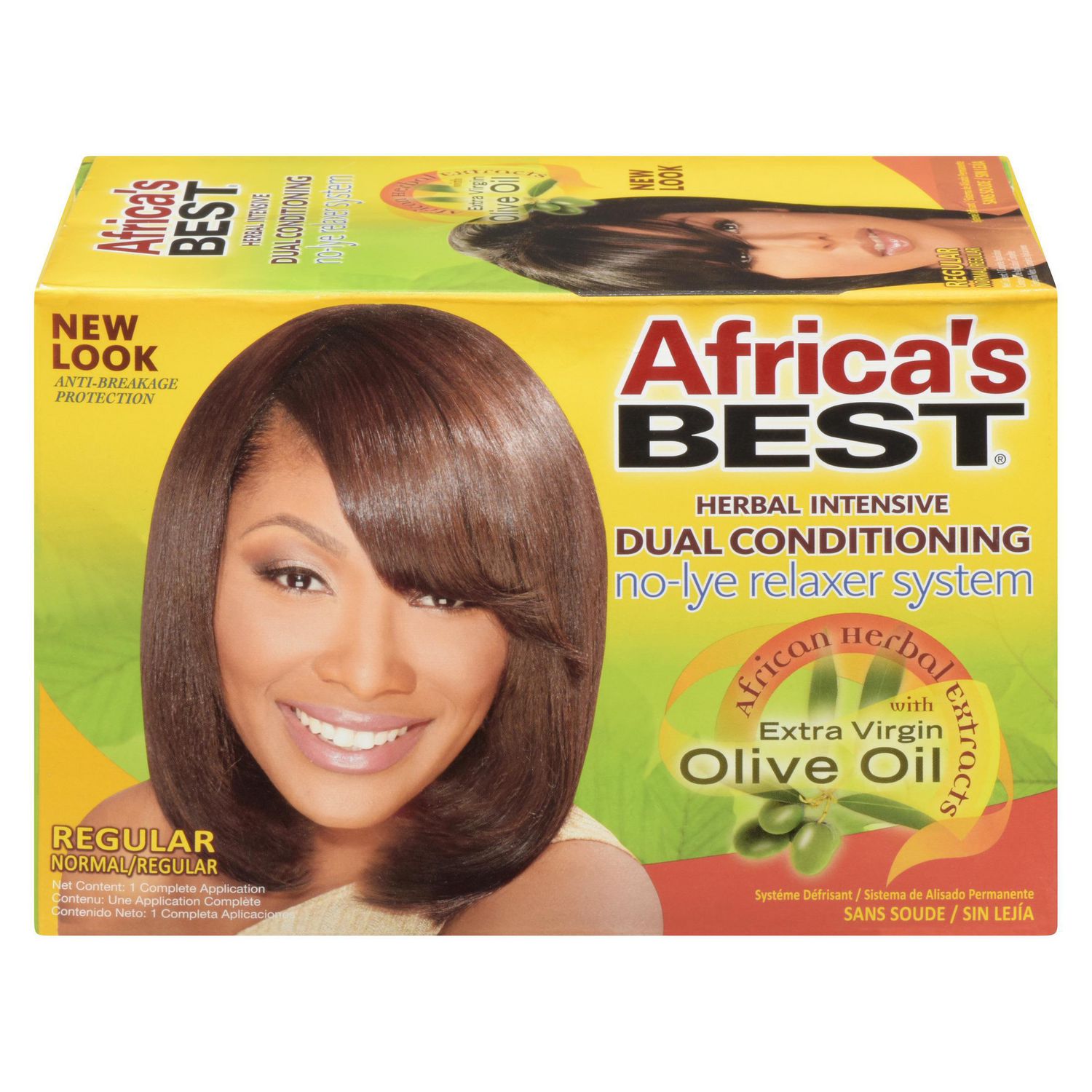 Défrisant Sans Soude Africa's Best - Crème Lissante Pour Cheveux - Fabriqué Aux USA - Neuf
