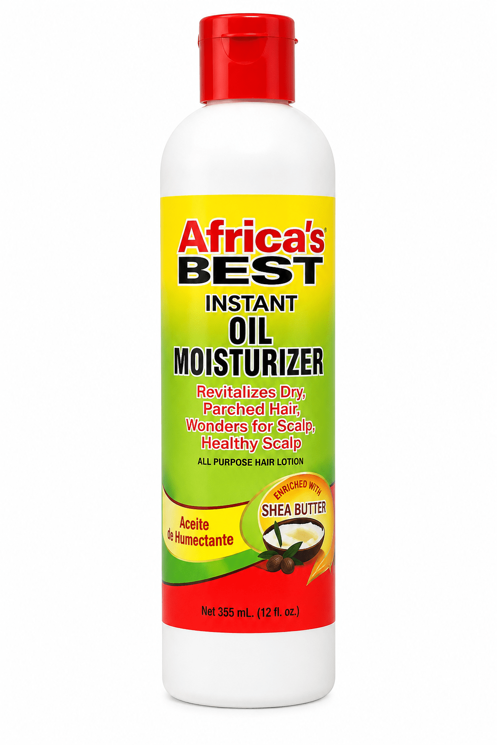 Africa’s Best Instant Oil Moisturizer 355 ml lotion hydratante cheveux secs
