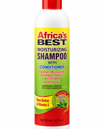 Africa’s Best Moisturizing Shampoo with Conditioner 355 ml shampooing hydratant cheveux secs