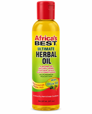 Africa’s Best Ultimate Herbal Oil 237 ml huile capillaire nourrissante aux herbes