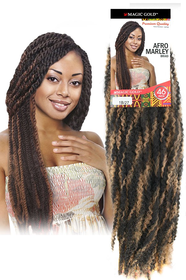 CHEVEUX MAGIC GOLD AFRO MARLEY
