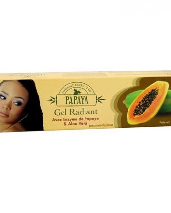 ORGANIC ESSENCE OF PAPAYA - GEL RADIANT AVEC ENZYME DE PAPAYE &amp;AMP; ALOE VERA, BRIGHTENING GEL WITH PAPAYA ENZYME &amp;AMP; ALOE VERA, NORMAL/OILY SKIN, 30 G / 1 OZ TUBE