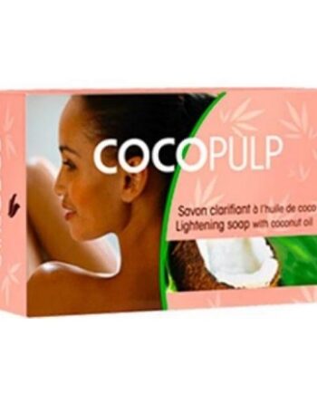 COCOPULP - SAVON CLARIFIANT À L'HUILE DE COCO, LIGHTENING SOAP WITH COCONUT OIL, 180 G