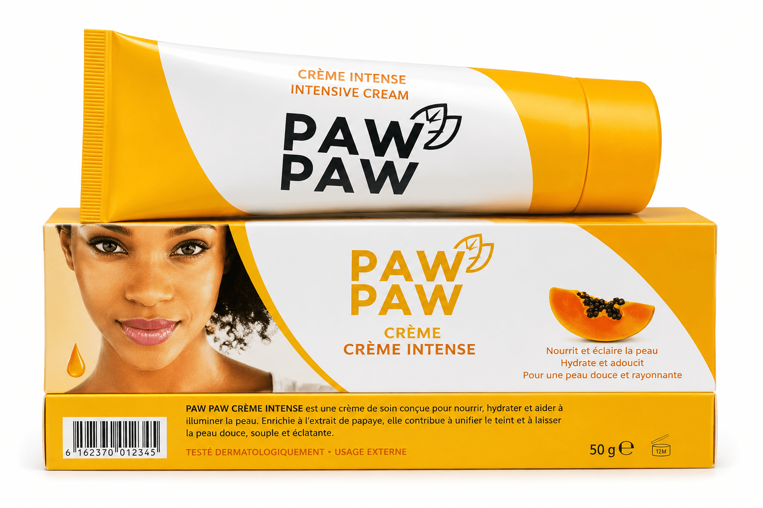 Paw Paw - intense cream papaya extracts, tube 50 ml