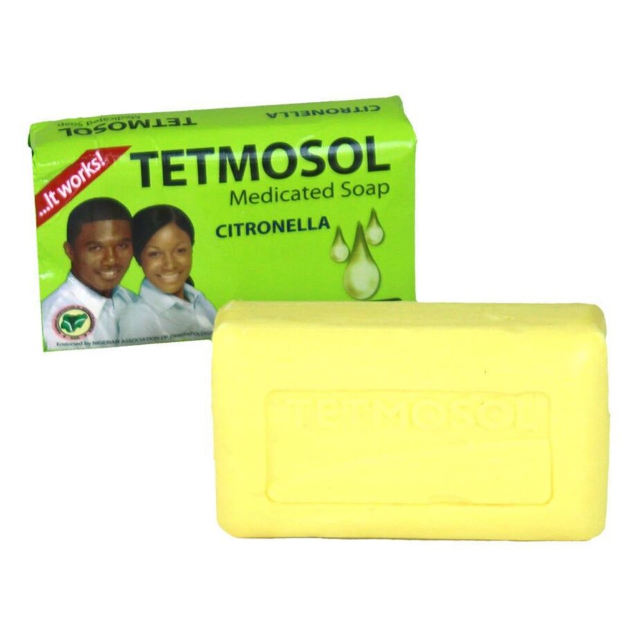 TETMOSOL - SAVON MEDICAMENTEUX A LA CITRONNELLE, MEDICATED SOAP WITH CITRONELLA, 75 G