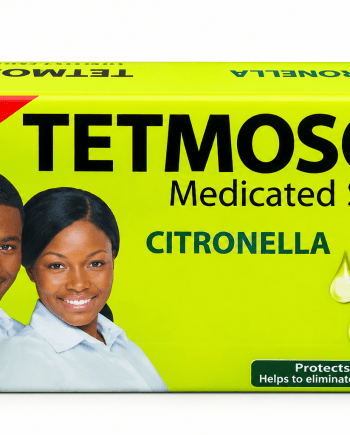 Tetmosol Savon à la Citronnelle contre les Taches 75 g savon nettoyant à la citronnelle.