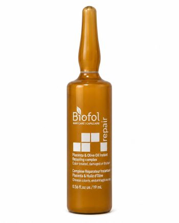 Biofol - ampoule complexe réparateur instantané placenta & huile olive, 19 ml