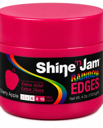 Ampro Shine ’N Jam Cherry Apple Edges Extra Hold 4 oz gel coiffant edges extra hold