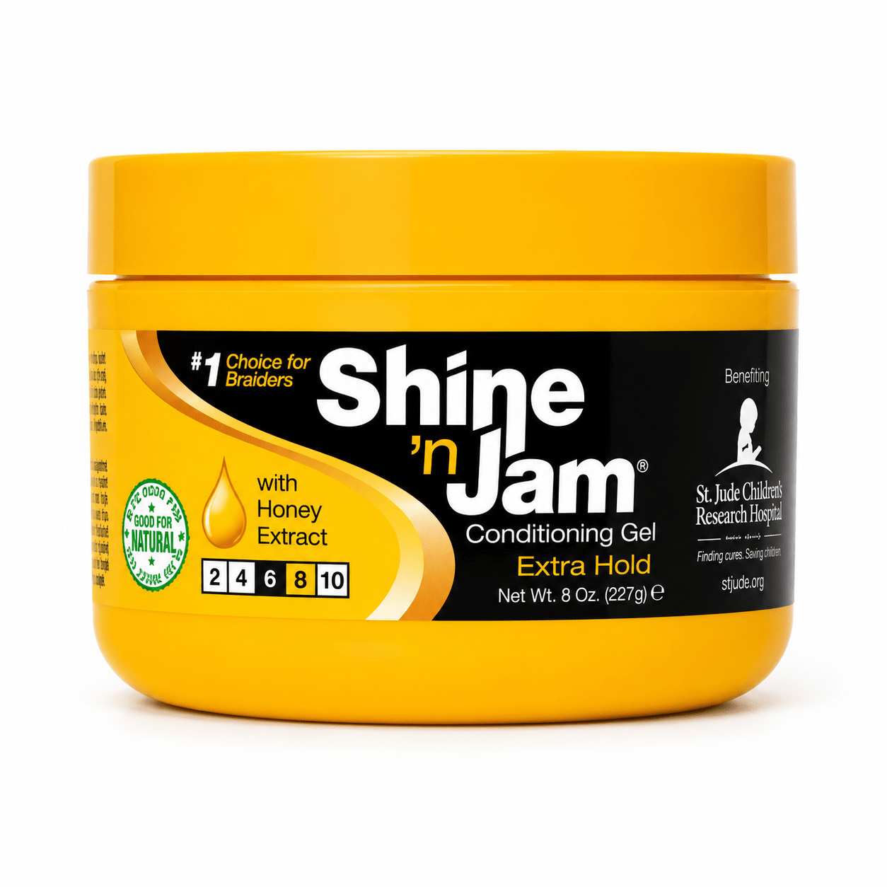 Ampro Shine ’N Jam Gel Extra Hold Honey 227 g gel coiffant extra hold au miel
