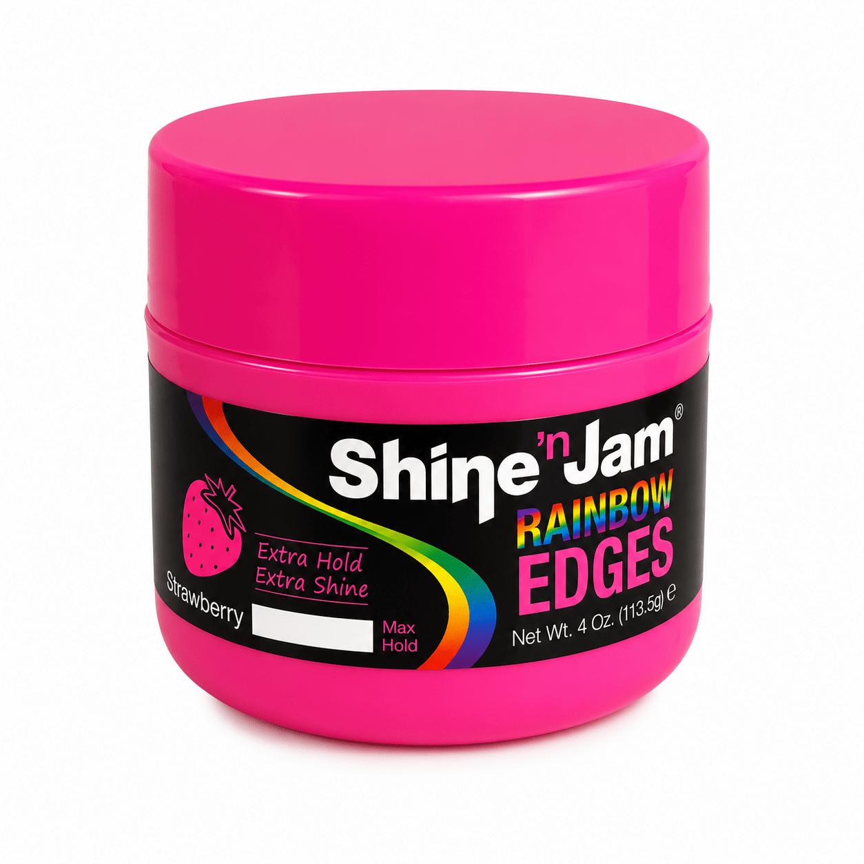 Ampro - Shine 'N Jam Strawberry edges extra hold 4 oz