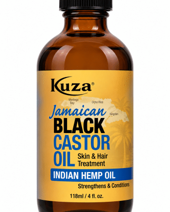 Kuza - Black castor oil indian hemp oil, 4 fl.oz