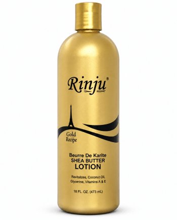Rinju gold lotion au beurre de karite 473 ml