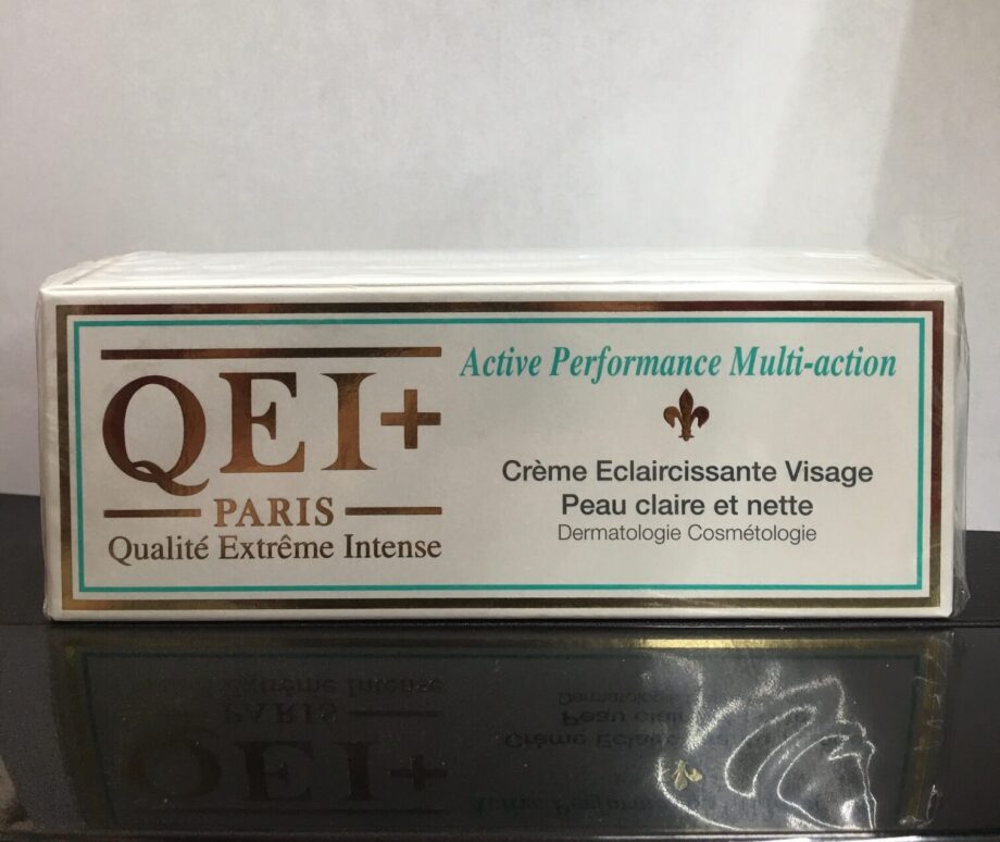 QEI+ PARIS - ACTIVE PERFORMANCE MULTI-ACTION CRÈME ÉCLAIRCISSANTE VISAGE PEAU CLAIRE T NETTE, 50 ML / 1.7 FL.OZ