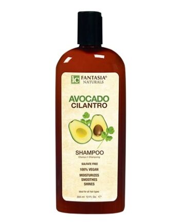 Fantasia IC - shampooing à l'avocat et à la coriandre 100% vegan, 355 ml / 12 fl.oz