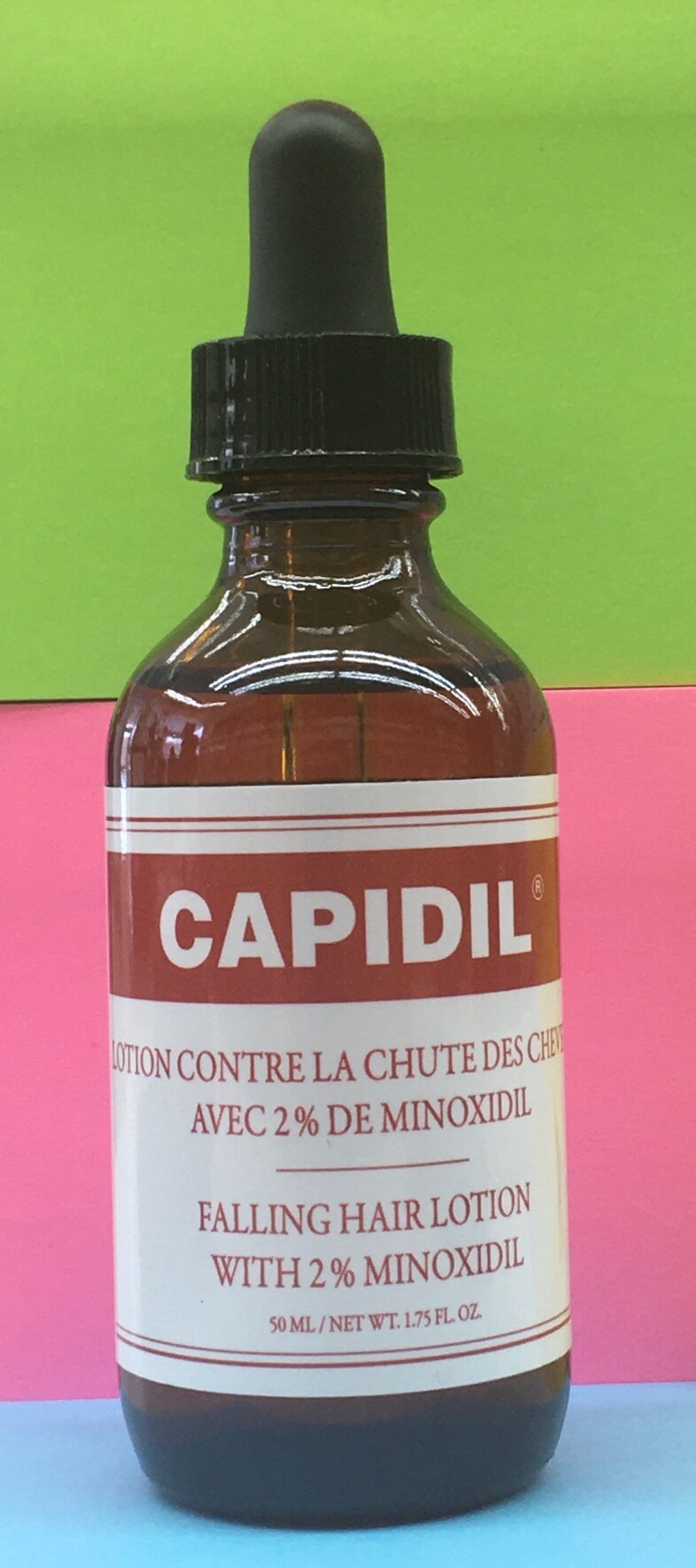 Capidil - lotion contre la chute des cheveux avec 2% de minoxidil