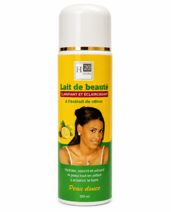 H20 Jours - lait de beauté de citron, 500 ml