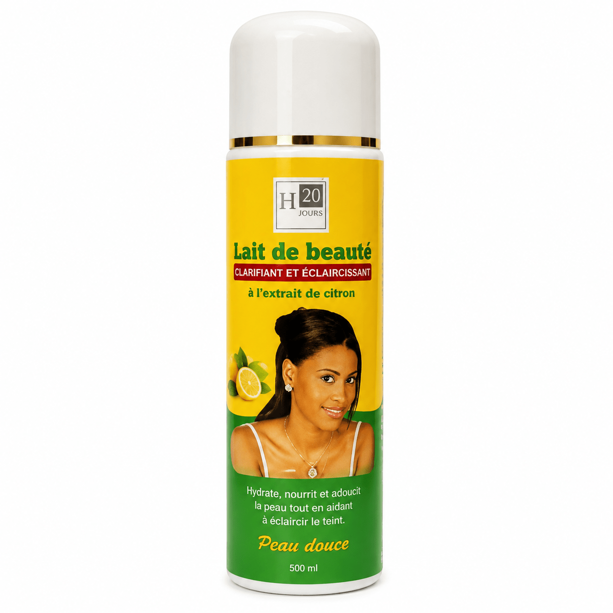 H20 Jours - Lemon beauty milk, 500 ml