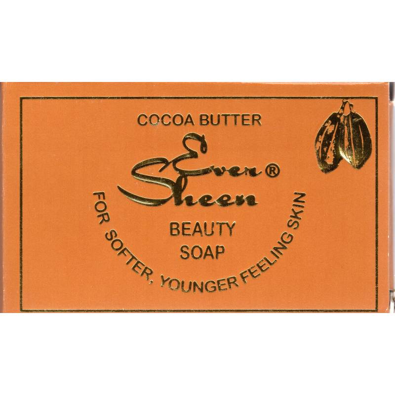 Ever Sheen - cocoa butter savon de beauté régénérant et antioxydant, 200 g