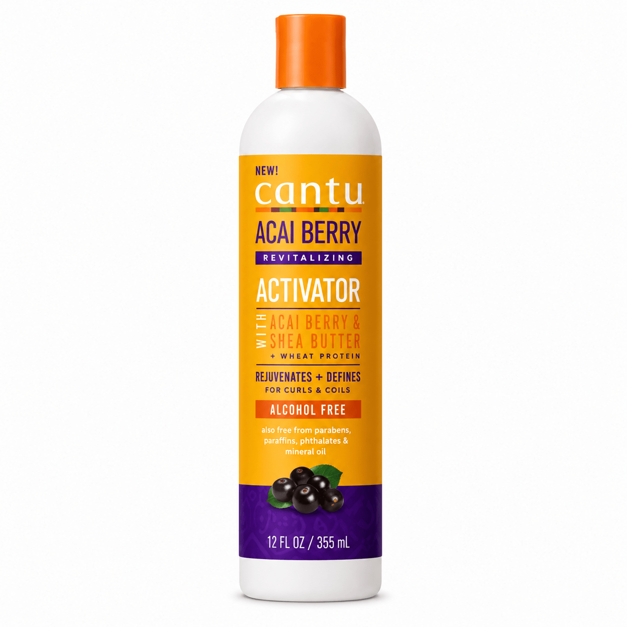 Cantu Acai Berry Revitalizing Curl Activator 355 ml activateur de boucles à l’açaï