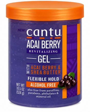 Cantu Acai Berry Revitalizing Gel 18.5 oz gel coiffant revitalisant à l’açaï