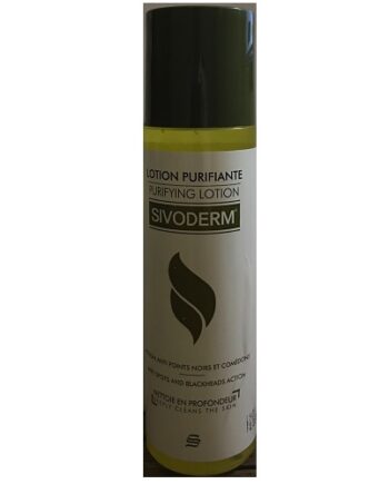Sivoderm - lotion purifiante action anti points noirs & comédons, 220 ml / 7.44 fl.oz