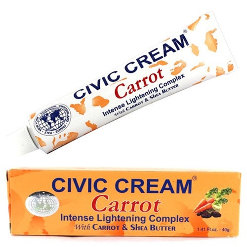 Civic - carotte crème intense le fait d'éclaircir le complexe avec la carotte et beurre de karité, 1.41 fl.oz / 40 g