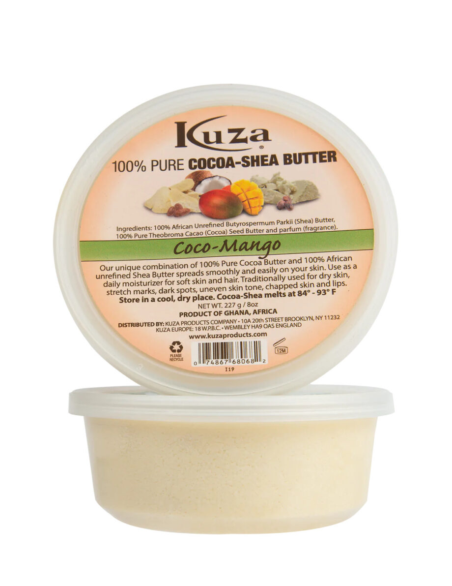 Kuza - coco mango 100% pure cocoa shea butter, 227 g