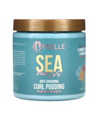 Mielle - sea moss anti-shedding curl pudding, 8 oz