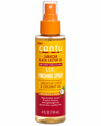 Cantu Jamaican Black Castor Oil L.C.O. Finishing Spray 4 fl. oz. Jamaican Black Castor Oil Finishing Spray
