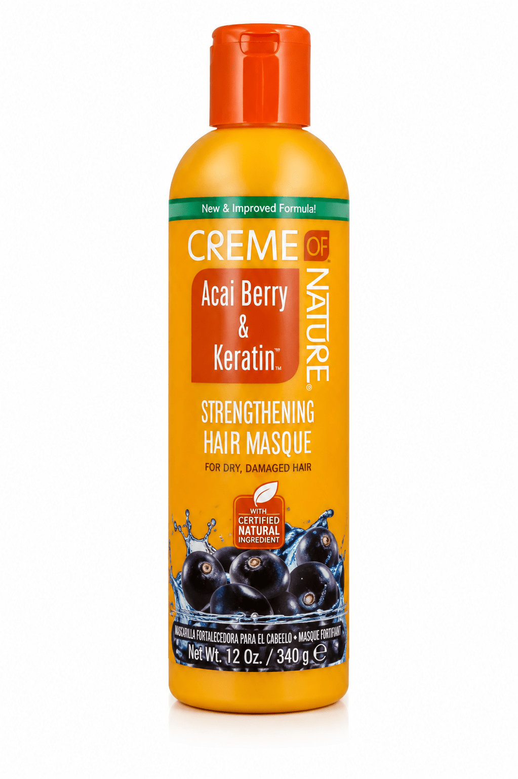Creme of Nature Acai Berry and Keratin Hair Mask 12 oz