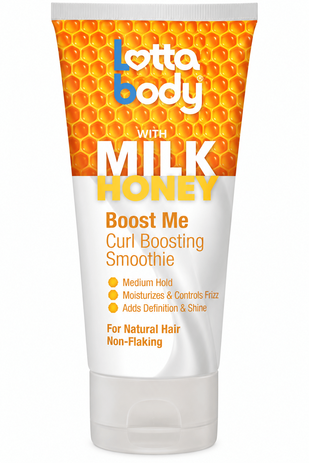 LottaBody Milk & Honey Boost Me Curl Boosting Smoothie 151 ml pour définir et hydrater les boucles.