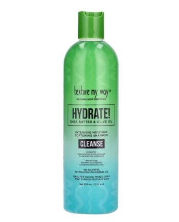 Texture my way - hydrate intensive moisture softening shampoo, 355 ml