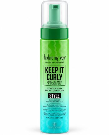 Texture My Way Keep It Curly Stretch &amp; Set Styling Foam 8.5 oz