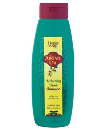Hawaiian Silky : Argan oil Shampoo hydrating sleek 414 ml