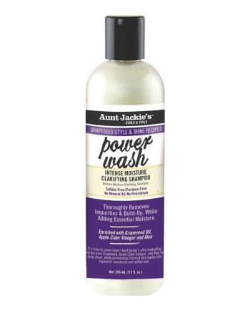 Aunt Jackie's - Power Wash Intense Moisture Clarifying Shampoo 355ml