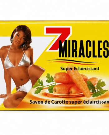 7 Miracles Savon de carotte super éclaircissant 80 g.