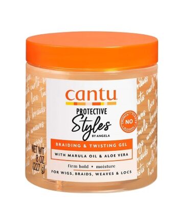 Cantu Protective Styles - braiding and twisting gel with marula oil & aloe vera, 227 g
