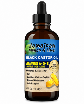 Jamaican Mango & Lime Huile de Ricin Foncé Vitamines A-D-E 118 ml.