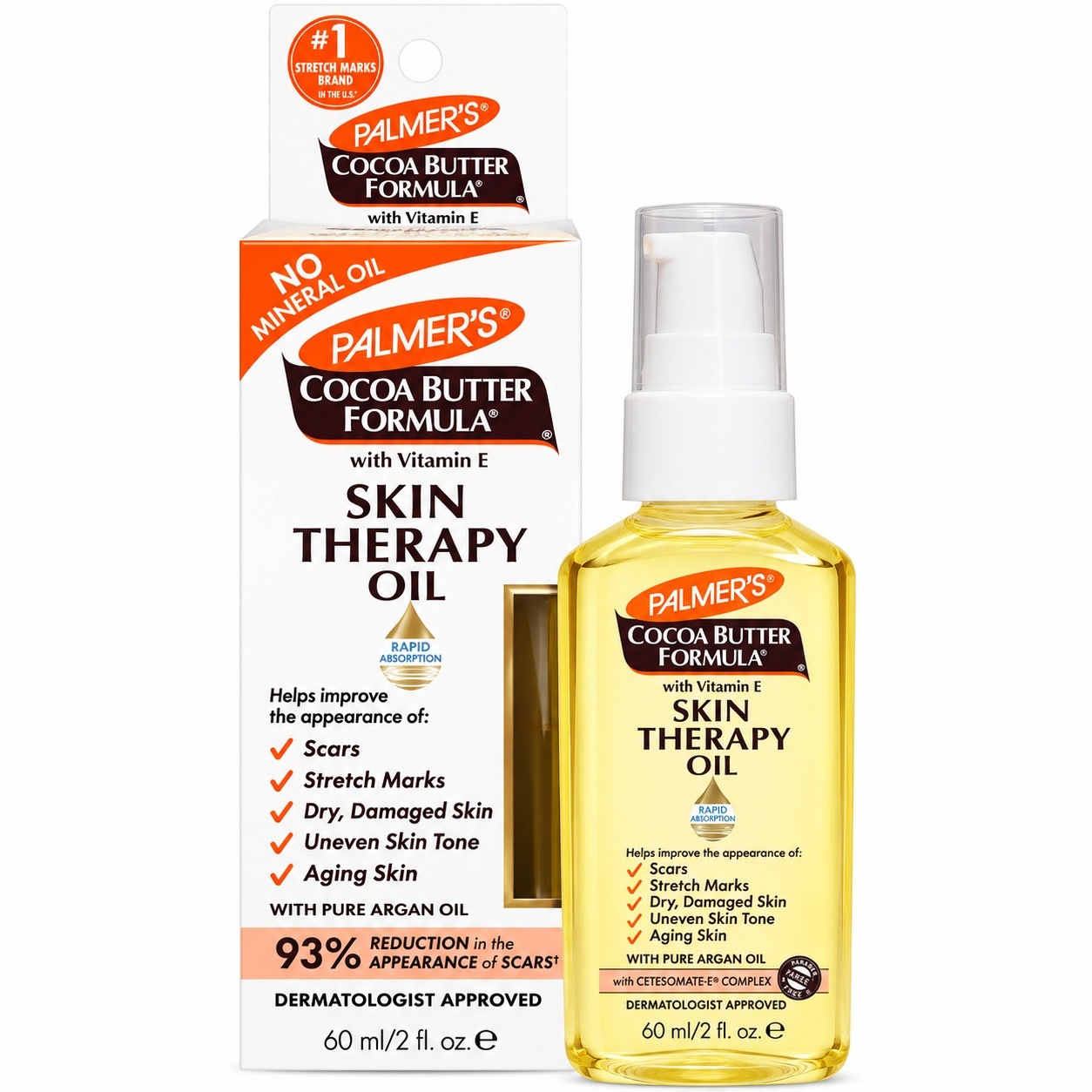 Palmer's Cocoa Butter Formula Skin Therapy Oil with Vitamin E, 60 ml