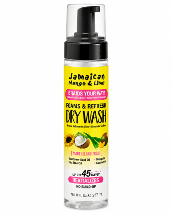 Jamaican Mango & Lime Foams Refresh Dry Wash 237 ml.