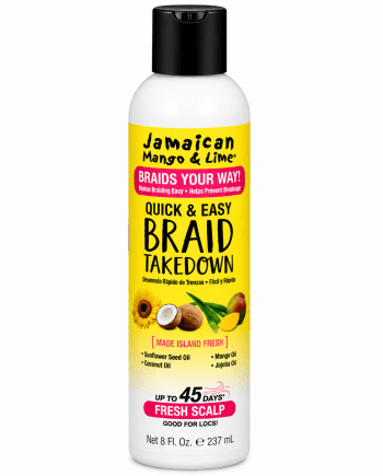 Jamaican Mango &amp; Lime Quick &amp; Easy Braid Takedown, 237 ml.