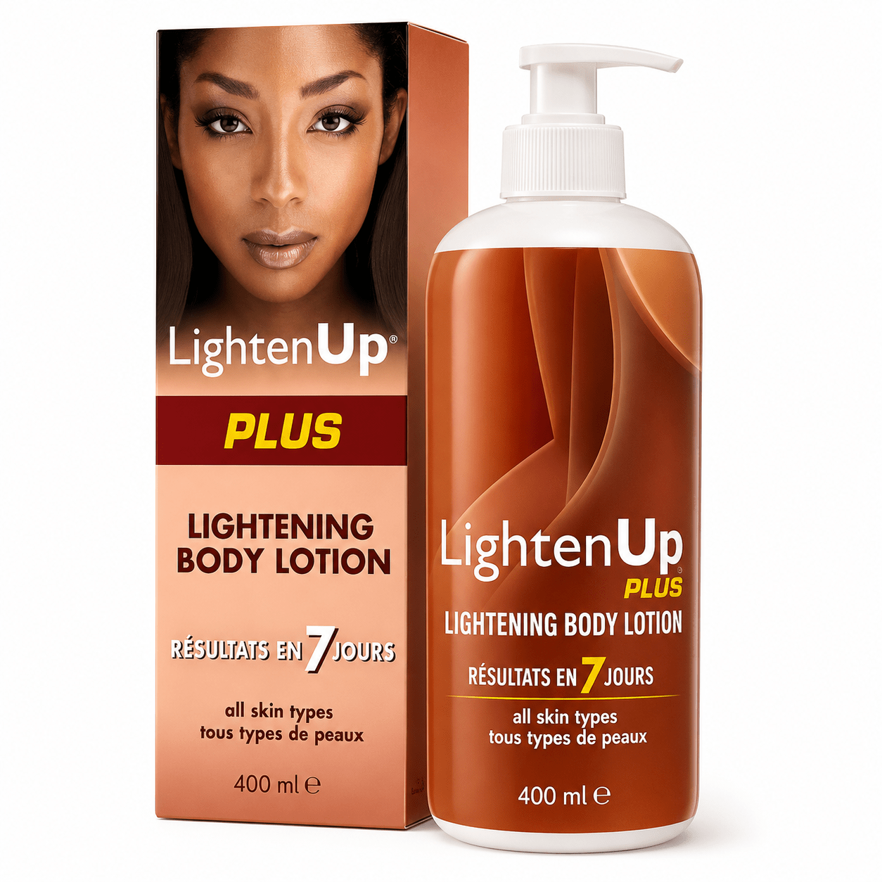 Lighten Up Plus lotion corporelle 400 ml soin corporel unifiant