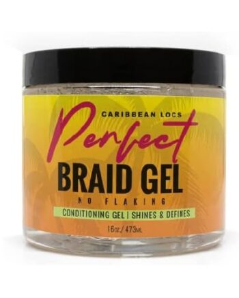 Caribbean Locs - Perfect braid gel extra hold, 16 oz