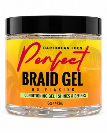 Caribbean Locs Perfect Braid Gel Extra Hold 16 oz