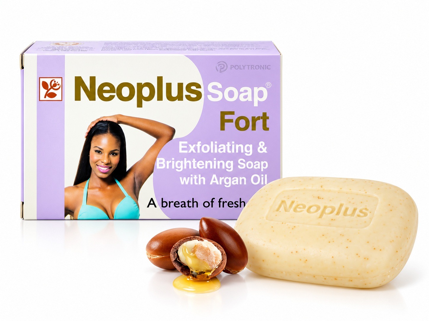 Neoplus Savon Exfoliant Huile d’Argan 200 g