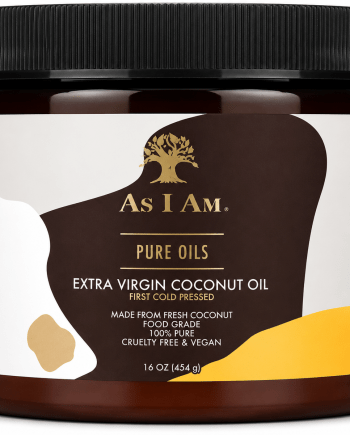AS I AM - Extra virgin coconut oil 15 oz