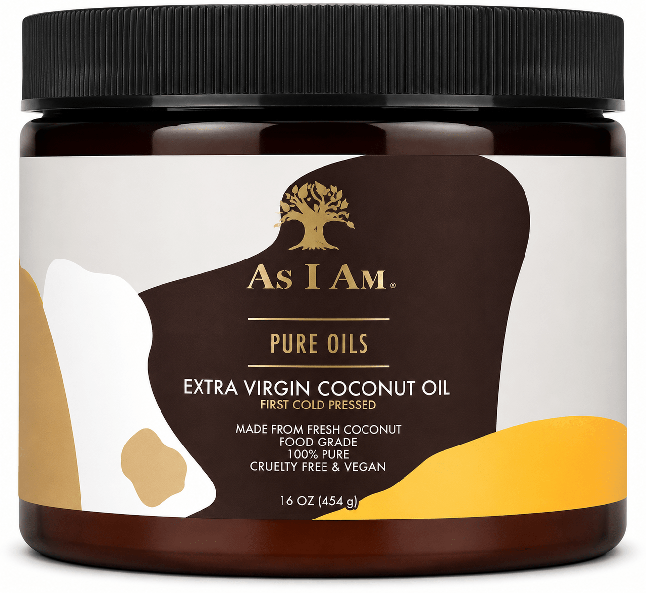 AS I AM - Extra virgin coconut oil 15 oz