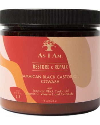 AS I AM - Jamaican black castor oil cowash 16 oz